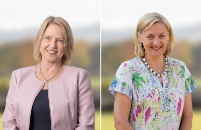 Karen Smith-Pomeroy and Prue Bondfield