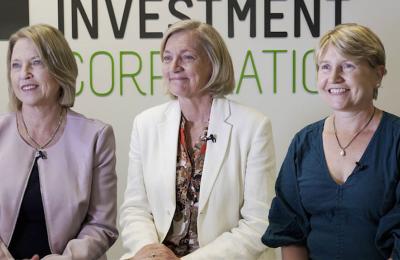 Karen Smith-Pomeroy, Prue Bondfield and Sharon Starick  